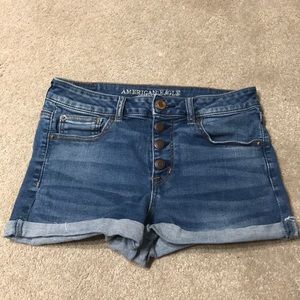 Denim Short Shorts